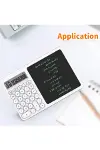 Çok Amaçlı Digital Hesap Makinesi Lcd Ekran Yazma Tableti Ofis Okul İçin Silinebilir El Yazısı Not D-3