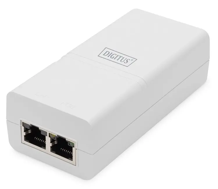 Digitus Gigabit Ethernet Aktif PoE+ Enjektör