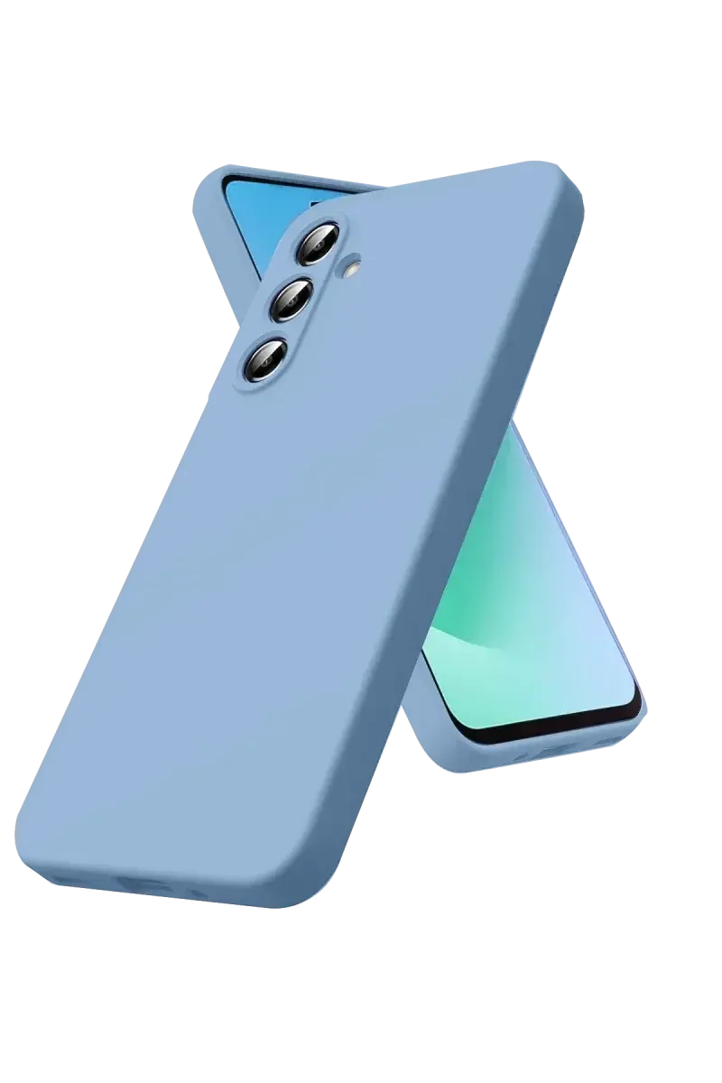 Samsung Galaxy S25 FE Nano içi Kadife Silikon - Mavi
