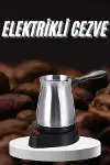 Paslanmaz Çelik Türk Kahvesi Makinesi 6 Fincan Kpasiteli Elektrikli Cezve-2