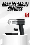 Yeni Nesil Mini Vakumlu Araç Süpürgesi El Süpürgesi Şarjlı-2