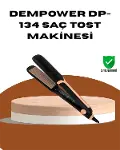 DEMPOWER DP-134 Saç Tost Makinesi – Kolay Kullanım, Hızlı Sonuç, Uzun Süre Kalıcılık-1