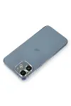 Apple iPhone 12 Metal Kamera Lens Koruma Cam - Açık Yeşil-1