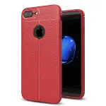 Apple İphone 7 Plus Kılıf Auto Focus Kapak - Kırmızı-1