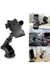 Long Neck One Touch Car Mount Araç İçi Telefonu Tutucu-2