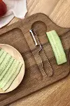 Paslanmaz Çelik Yan Soyacak 16 cm Renkli Sebze ve Meyve Soyacağı-1
