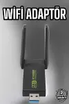 Wifi Adaptör Çift Bantlı Kablosuz Wifi Adaptörü-2