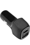 38W USB Type-C Girişli Oto Çakmaklık Araç İçi Hızlı Şarj Çakmaklık Şarj Aleti-3