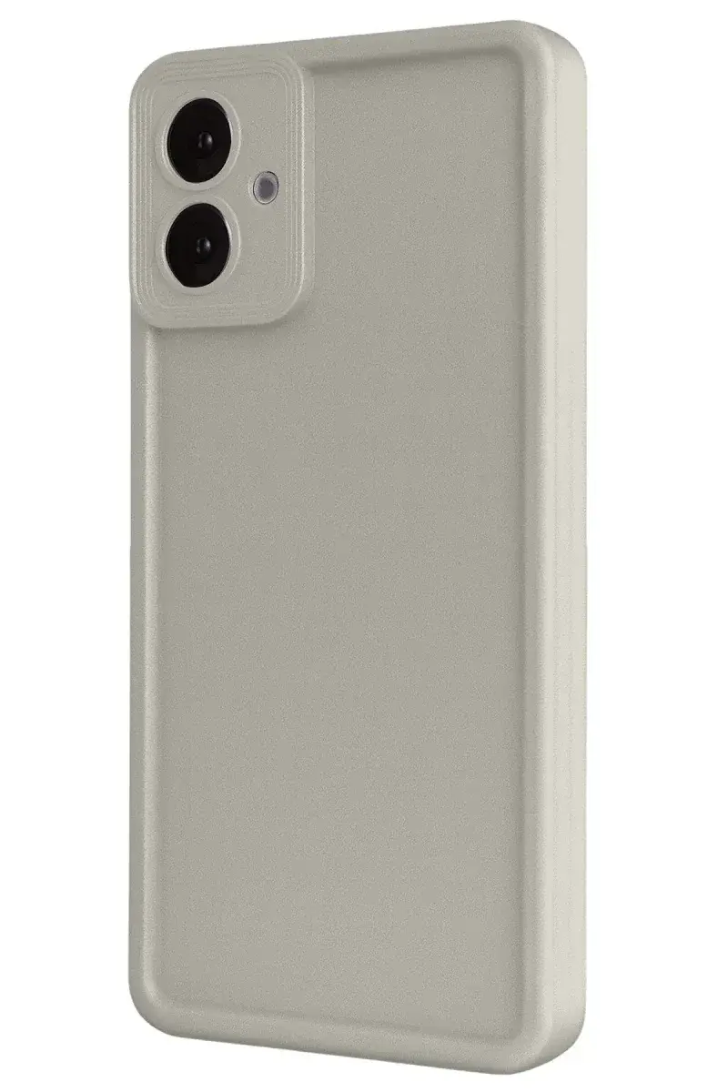 Samsung Galaxy A07 4G Viera Silikon - Krem