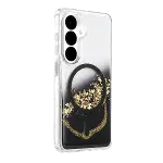 Onegif Samsung Galaxy S26 Lotus Simli Magsafe Kapak - Siyah-2