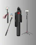 Ayarlanabilir Telefon Tripodu Selfie Stick Çok Açılı Çekim-3