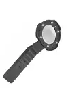 7 Led Aydınlatma,fener,pusula,4x Büyütme Okuma Büyüteç Th600557-2