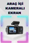 2 İnç Araç İçi Kameralı Ekran 1080P Full HD Kaliteli Hafıza Kart Destekli-2