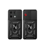 Xiao Red Note 13 Pro 4g Pars Lens Yüzüklü Silikon - Yeşil-3