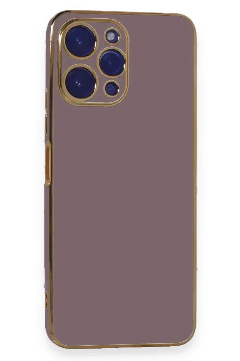 Xiao Poco M6 Pro 5G Kılıf Volet Silikon - Mor