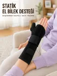 Başparmak Destekli El Bilek Ateli Metal Destekli Statik Bileklik Ayarlanabilir-1