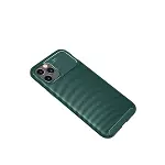 Apple İphone 11 Pro Kılıf Auto Focus Karbon Kapak - Yeşil-2
