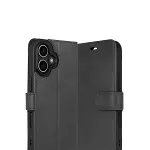 Apple İphone 17 Trend S Plus Kapaklı Kılıf - Siyah-2