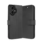 Apple İphone 17 Trend S Plus Kapaklı Kılıf - Siyah-1