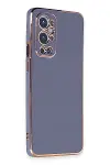 One Plus 9 Pro Kılıf Volet Silikon - Mavi-2