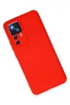 Xiao 12T Pro Kılıf Nano içi Kadife Silikon - Kırmızı-3