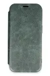 Apple iPhone 16 Pro Max Kılıf Flip Cover - Koyu Yeşil-2