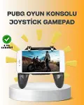 Joystick ve Parmak Tetikleyicili Mobil Oyun Gamepad Tutucu-1
