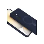 Samsung Galaxy A15 4g Regal Magsafe Standlı Kapak - Lacivert-4