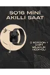SQ-16 Mini Series 10 Akıllı Saat | Şık ve Hafif Tasarım, 3 Kordon Seçeneği-2