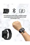 SQ-16 Mini Series 10 Akıllı Saat | Şık ve Hafif Tasarım, 3 Kordon Seçeneği-3