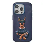 Venco Apple İphone 15 Pro Max Perma Desenli Kapak - Lacivert-2