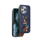 Venco Apple İphone 15 Pro Max Perma Desenli Kapak - Lacivert-1