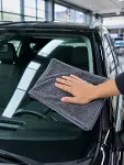 Profesyonel Mikrofiber Araç Kurulama Bezi Çizmez İz Bırakmaz Oto Detay Temizlik Bezi-4
