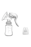 Taşınabilir Manuel Göğüs Pompası Ayarlanabilir Vakumlu 180 ML Şişeli-3