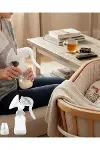 Taşınabilir Manuel Göğüs Pompası Ayarlanabilir Vakumlu 180 ML Şişeli-1