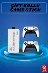 Game Stick 4K Retro Çift Kollu Atari Oyunlari +20000 Oyunlu Konsol Nostalji-1