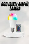 Akıllı RGB Led Ampul Led Uzaktan Kumandalı Renk Değiştiren Ampul-2
