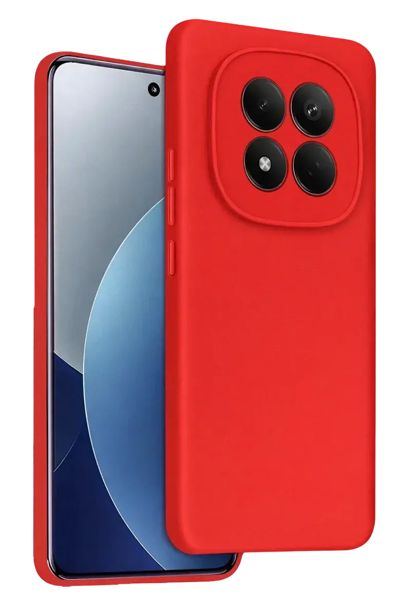 Xiao Red Note 15 4G First Silikon - Kırmızı