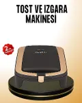 Tost Makinesi Hızlı Pişirme Teknolojisi 1500 Watt-1
