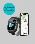 S10 Siyah Akıllı Çocuk Saati Anlık Konum Takibi ve Rota Geçşi-3