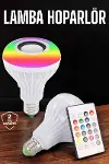 Kablosuz Bluetooth Hoparlör Led Lamba-1