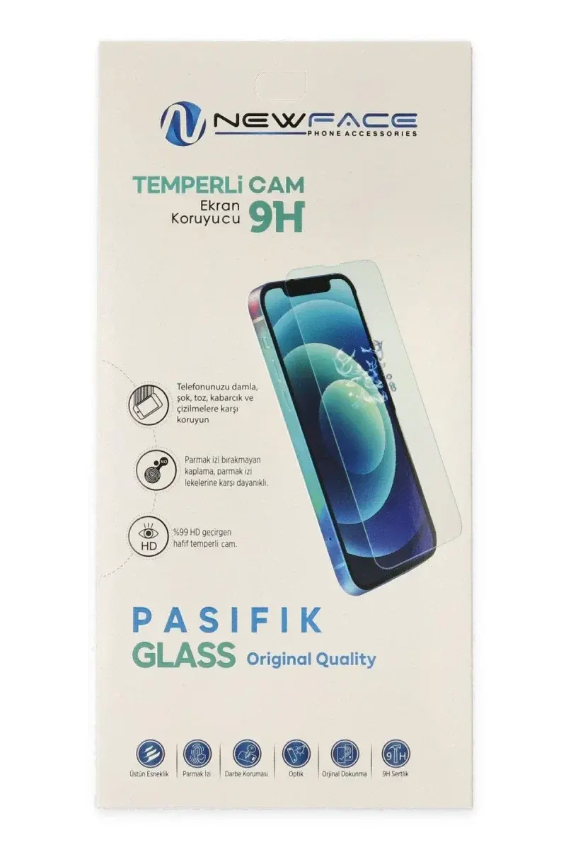 Huawei Honor 600 Pro Pasifik Cam Ekran Koruyucu - Şeffaf