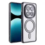 Xiao Red Note 15 4g Joke Simli Magneticsafe Kılıf - Siyah-1