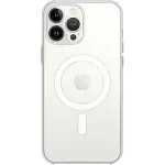 Apple İphone 15 Pro Max Kılıf Magneticsafe Şeffaf Silikon - Şeffaf-1