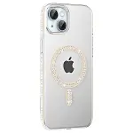 Joko Apple İphone 14 Move Taşlı Magsafe Kapak - Pembe-1