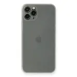 Apple iPhone 11 Pro Max Kılıf PP Ultra İnce Kapak - Beyaz-3