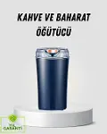 Kahve ve Baharat Öğütücü Otomatik Mekanizmalı Dayanıklı Çelik-1
