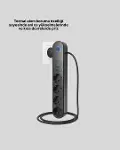 Akıllı Akım Dengelemeli 4’lü Çoklu Priz Type-C ve USB Çıkışlı-3