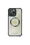 Apple iPhone 12 Pro Max Kılıf Prag Magneticsafe Kapak - Lacivert-1