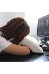 Visco Ortopedik Geniş Boyuna Uyumlu Kol ve Bacak Destekli Yumuşak Kavisli Baş Yastığı-3